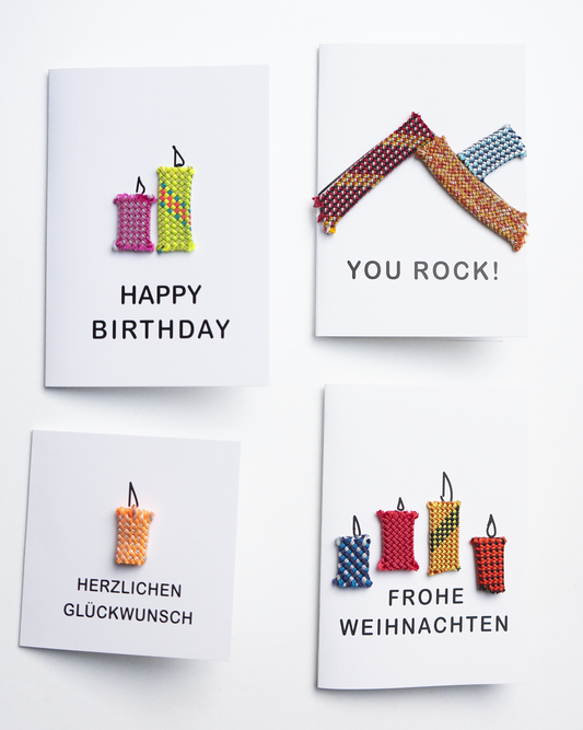 Glückwunschkarte "Frohe Weihnachten"