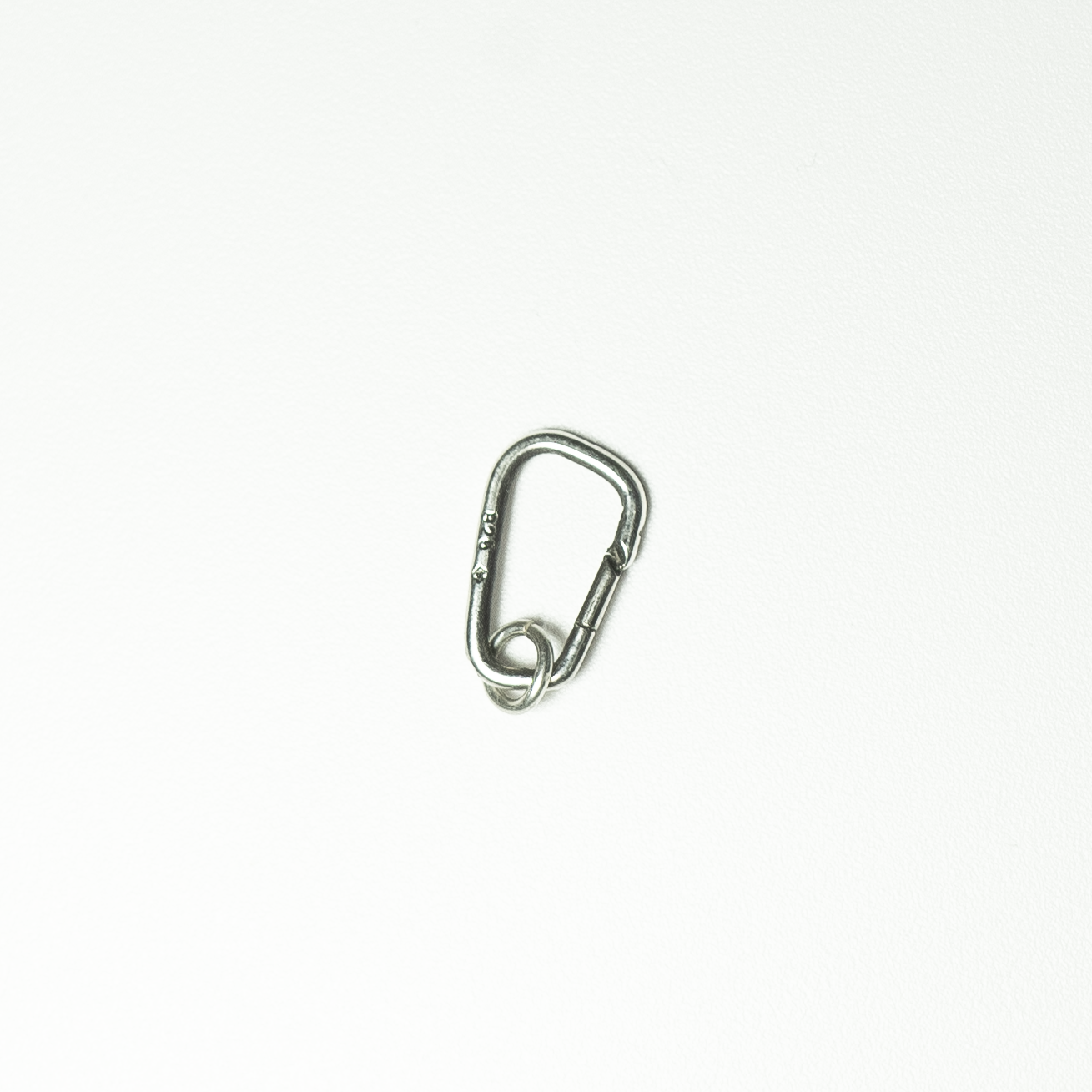 Karabiner mit/ohne Silberkette