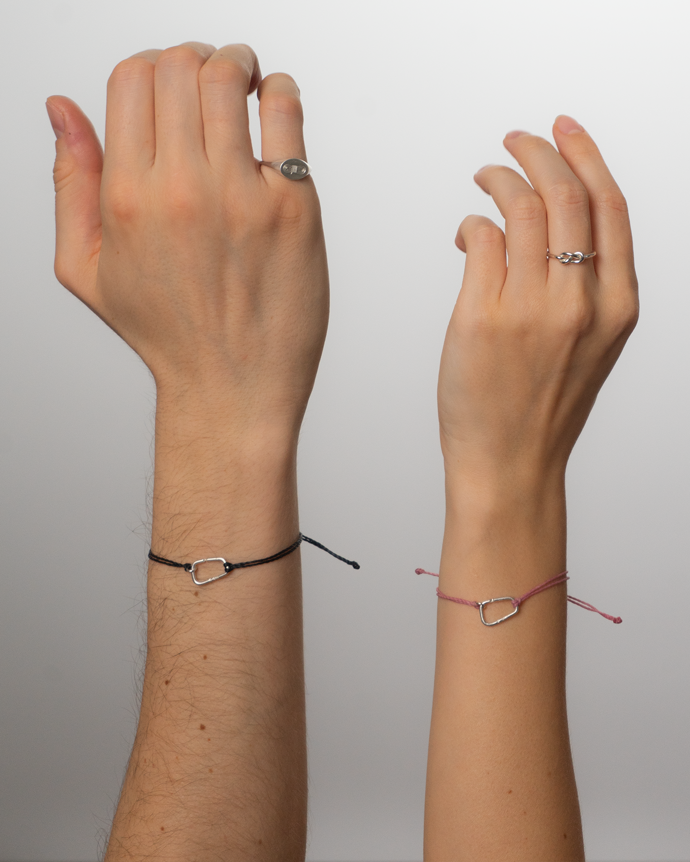 Armband-Karabiner, versch. Farben