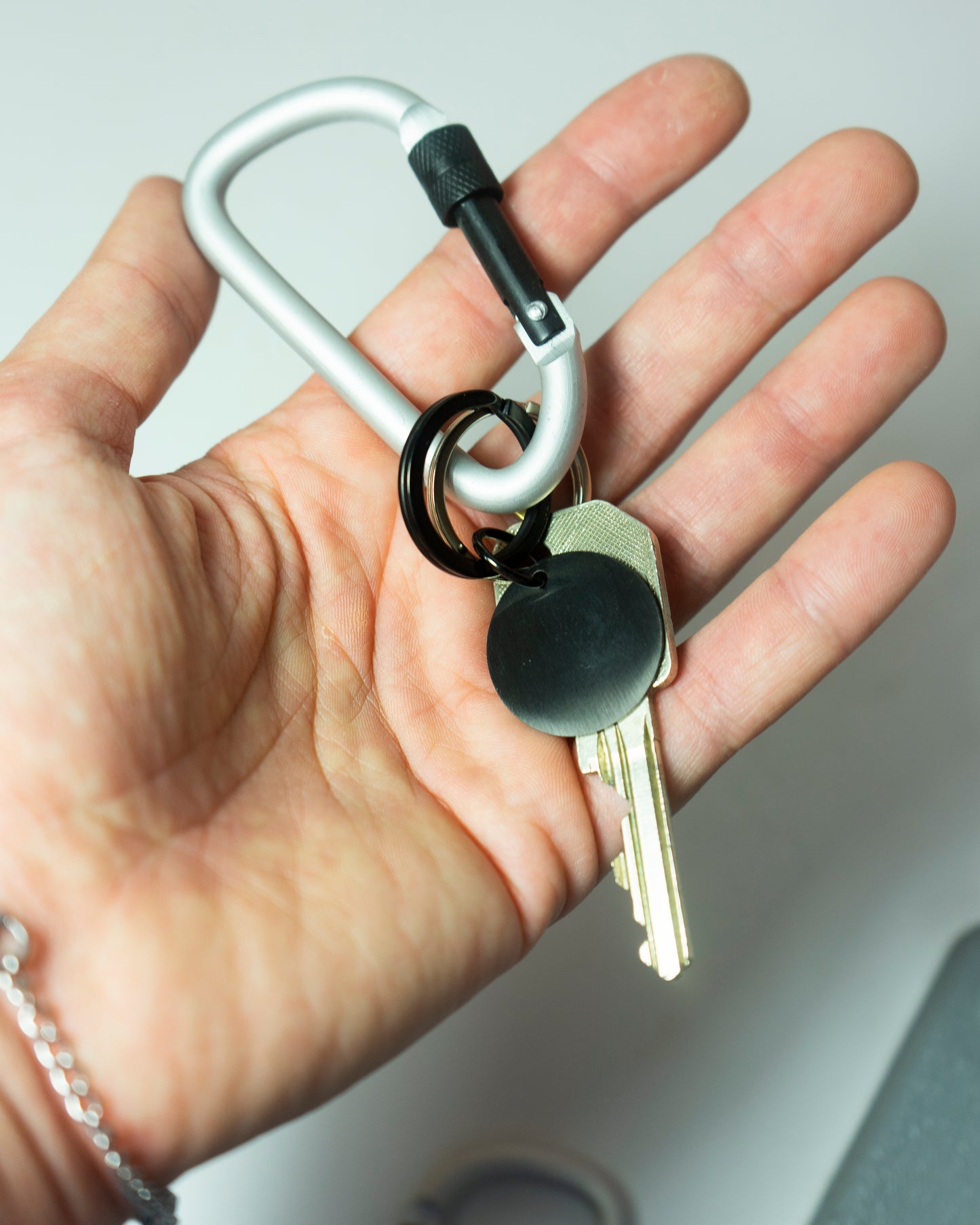Schlüsselanhänger, Karabiner