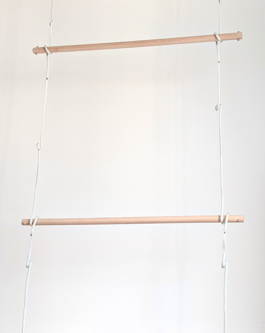 Garderobe, Holzstange