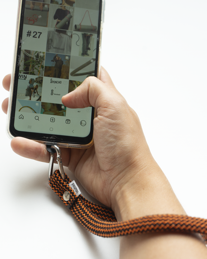 Mobile phone wrist strap, various colors