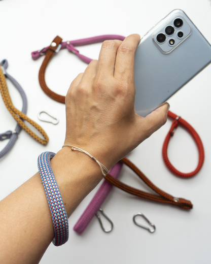 Mobile phone wrist strap, various colors