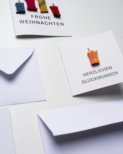 Glückwunschkarte "Frohe Weihnachten"