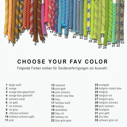 Yogamatten-Tragegurt, versch. Farben