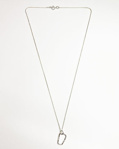 Carabiner with/without silver chain